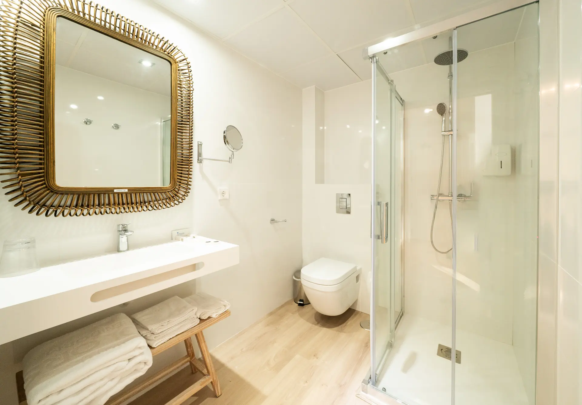 Baño Privado Espejo Diseño Boho