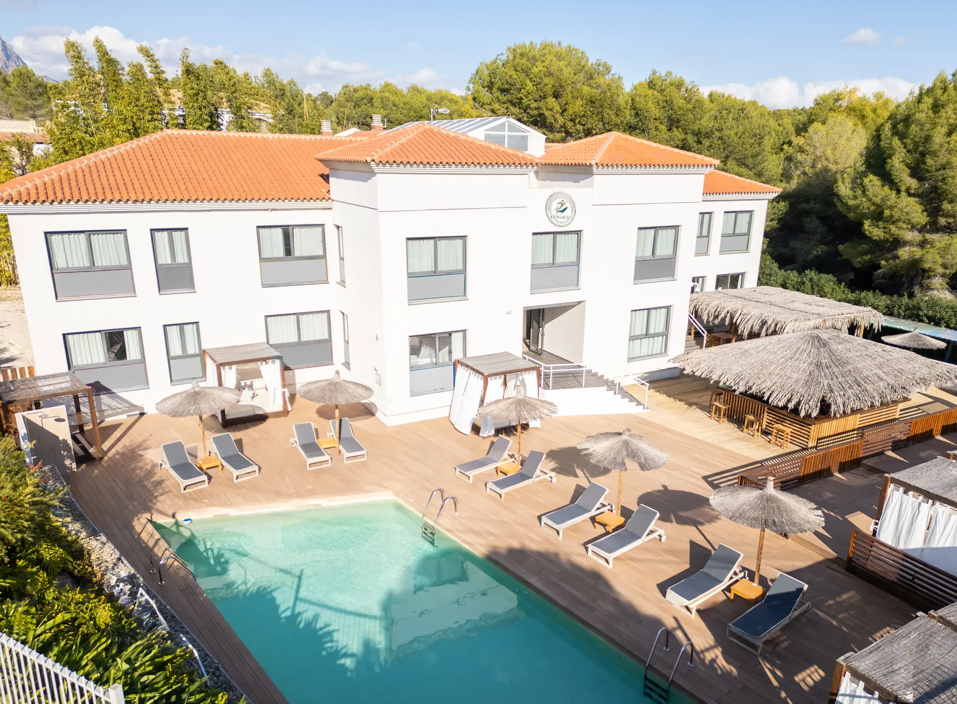 Fachada Wellness Bienestar Terraza Exterior