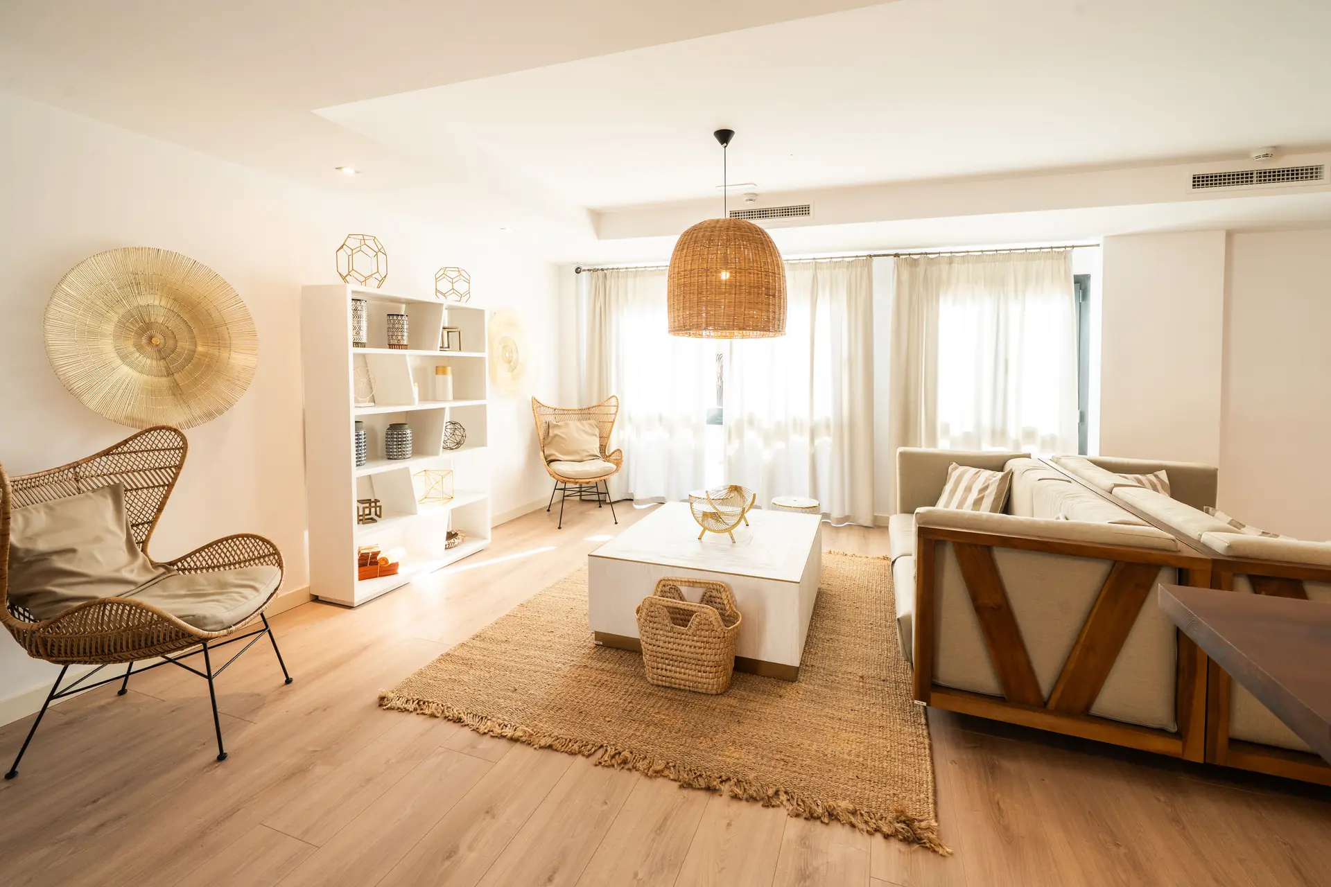 Salon Descanso Decoracion Natural