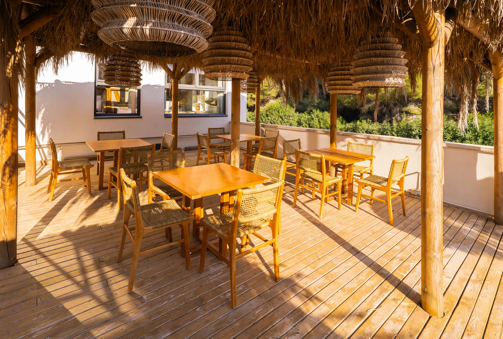 Terraza Estilo Boho Comedor Exterior